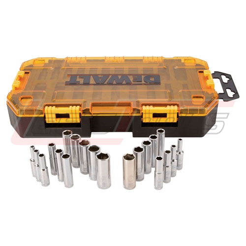 DEWALT DWMT73811 TOUGH BOX 1/4IN DR DP SOCKET SET – Lees Tools