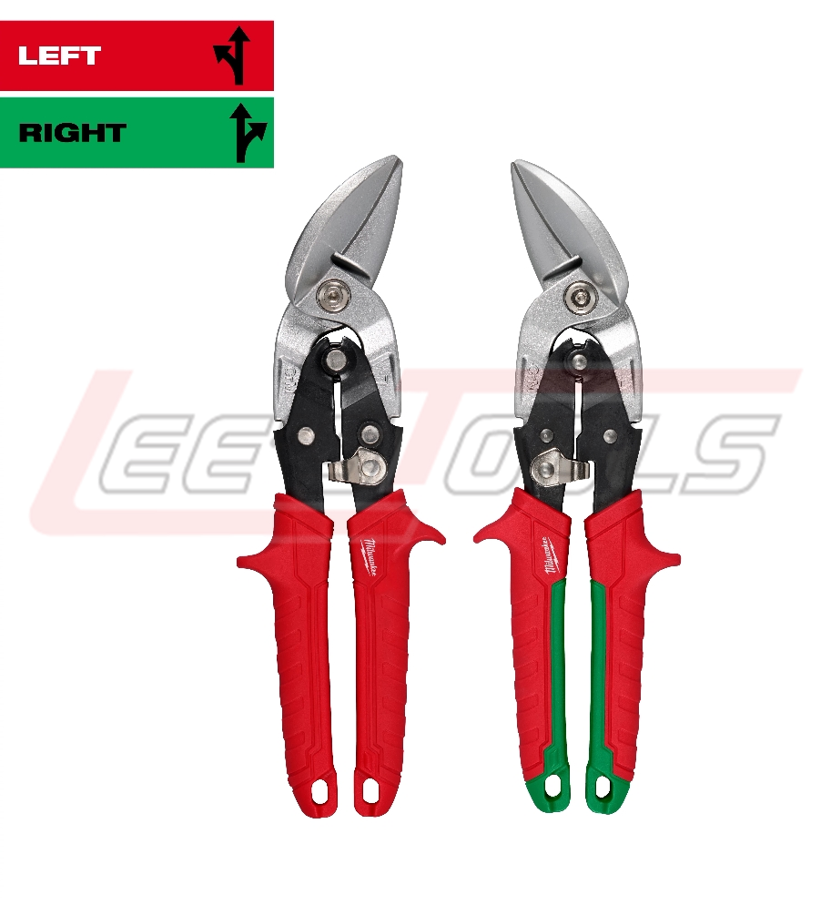 MILWAUKEE 48-22-4553 2PC Offset Aviation Snip Set – Lees Tools